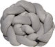 Nautica Bettumrandungen Geflochten Innerhalb Grey/Beige 20x200cm