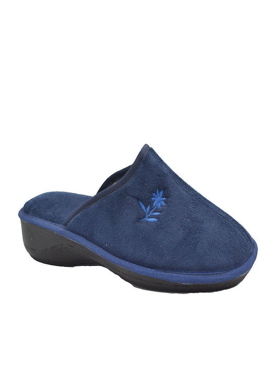 Dimi Comfort Hausschuhe Marineblau