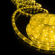 Christmas Light Tube Yellow Two-channel 220V 1800 Light Bulbs 50m IP44