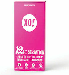 Here We Flo XO! The Hi-Sensation Condom Pack Condoms 12pcs