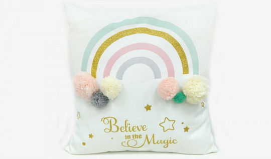 Faitakis Pack Kids Throw Pillow 40x40cm