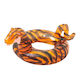 Sunnylife Mini Tully Tiger Παιδικό Σωσίβιο Κουλούρα Πορτοκαλί