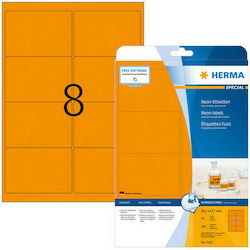 Herma 160 Αυτοκόλλητες Ετικέτες Α4 Ορθογώνιες 99.1x67.7mm