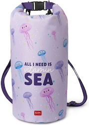 Legami Milano Jellyfish Dry Backpack 10lt Purple