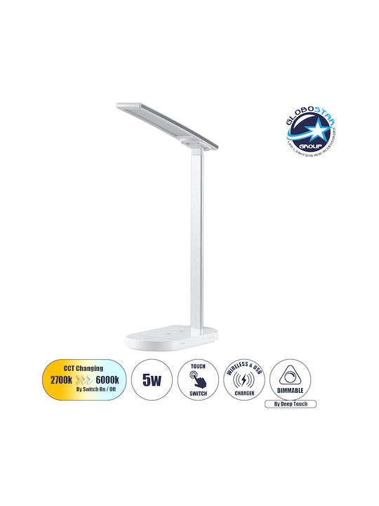 GloboStar Fiaria LED Φωτιστικό Γραφείου Αναδιπλ...