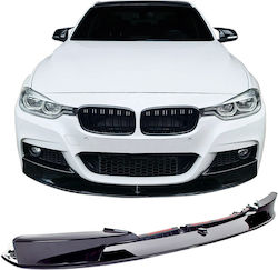 Carner Spoiler Car Front Glossy Black M-Performance Compatible with BMW Series 3 F30/F31 2011-2019 M-Packet