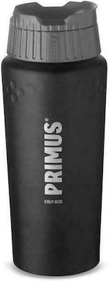 Primus Trailbreak Bottle Thermos Stainless Steel Black 350ml with Cap-Cup 737902