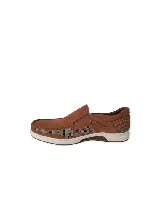 CASUAL MEN'S SLIPPER SHOE CAMEL COLOR