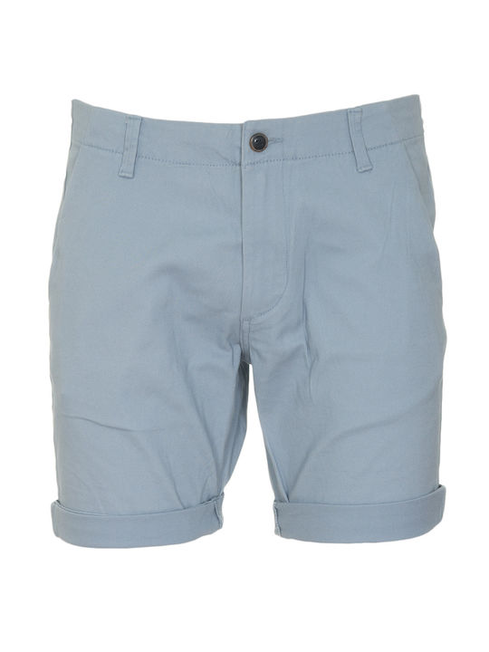 Men's Chino Monochrome Shorts Dusty Blue