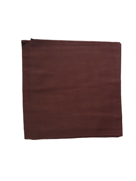 Cotton head scarf brown colours