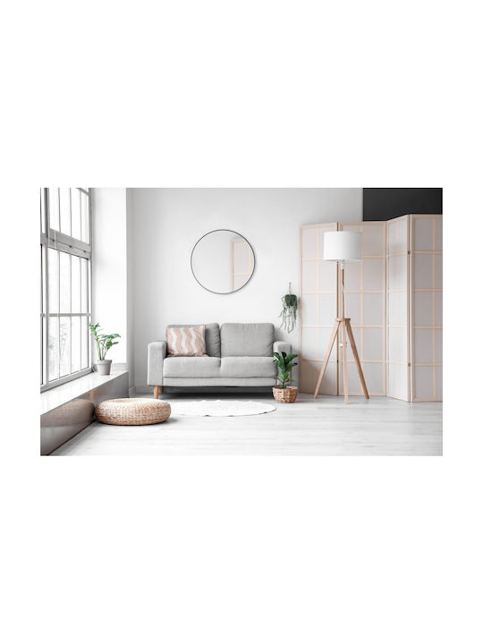 Mirrors & More Britta Wandspiegel mit Schwarz M...
