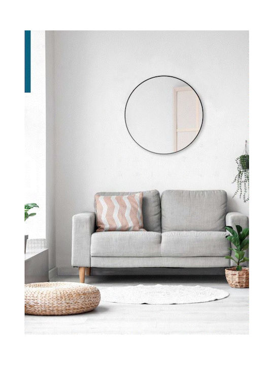 Mirrors & More Oglindă de Perete De Corp Întreg cu Auriu Ramă din Metalic 170x70cm 1buc