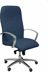 Caudete Office Chair with Fixed Arms Blue P&C