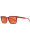 Polaroid Sonnenbrillen mit Rot Rahmen und Orange Linse PLD6044/F/S C9A