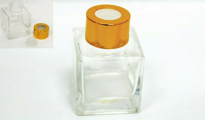 Little Bottle from Glass 50ml (5pcs) Gold