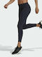 Adidas Women's Cropped Running Legging High Waisted Legend Ink