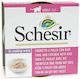 Schesir Nature For Cat Wet Food for Adult Cats in Cans with Chicken, Rice and Tuna Gluten-Free 70gr