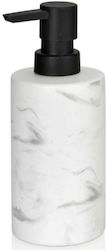 Andrea House Tabletop Ceramic Dispenser White 250ml Andrea House Tabletop Ceramic Dispenser White 250ml