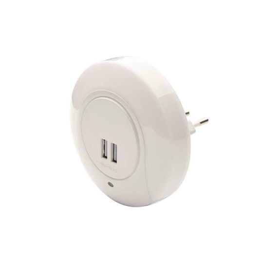 Aca LED Night Light Plug with Photocell