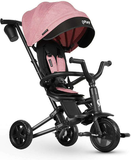 Q Play Nova Niello S700-6 Foldable and Convertible 4 in 1 for 10 Months Pink
