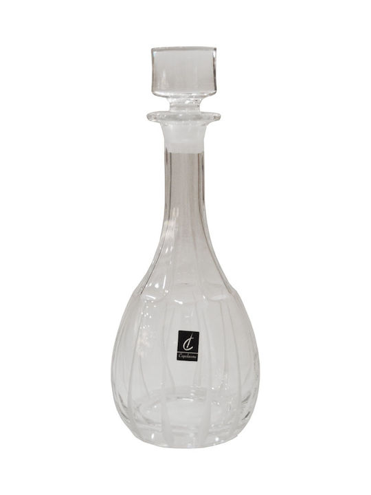 Crystal carafe 12x31cm Capolavoro 208