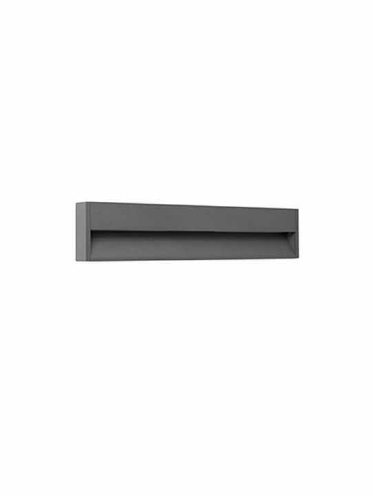 Faro Barcelona Grada Επιτοίχια Εξωτερική Πλαφονιέρα LED IP54 12W 60x12.8εκ.