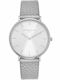 Liebeskind Berlin Women's Watch with Silver Leather Strap