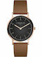 Liebeskind Berlin Women's Watch with Brown Leather Strap