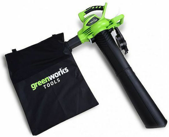 Greenworks GD40BVK4 Gartenlaubbläser Handheld mit Volumenregulierung