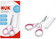 Nuk Baby Nail Scissors Pink 10.256.257 1pcs