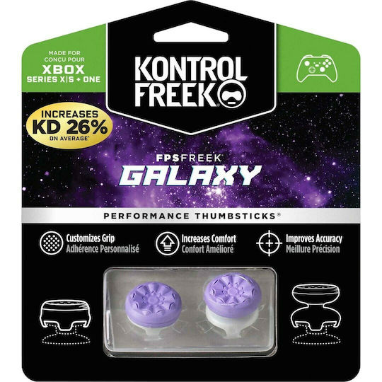 KontrolFreek Гумички за палци за дистанционно управление за XBOX Един / Xbox Series в лилав цвят