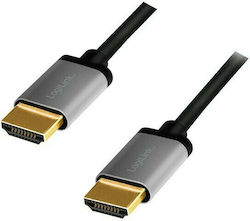 LogiLink CHA0102 HDMI 2.0 HDMI мъжки - HDMI мъжки 3м Черен