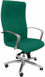 Caudete Bali Office Chair with Fixed Arms Πράσινο P&C