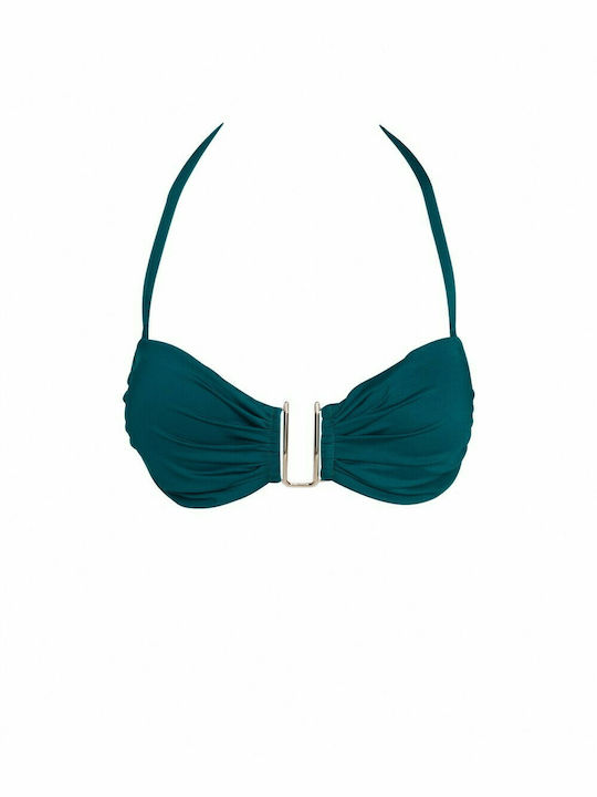 Bluepoint Strapless Bikini Top Πράσινο