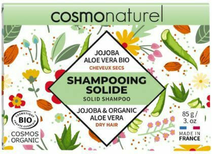 Cosmo Naturel Solid Jojoba & Organic Aloe Vera Solid Shampoo For Normal Hair 85gr