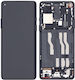 OnePlus Екран със Сензорен Механизъм и Рамка за OnePlus 8 (Onyx Black)