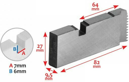 Bulle ΤΤ-50 HSS Misc Tool Supplies Elektro-Schraubendreher-Messer 1/2"&3/4"