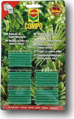 Compo Fertilizer Sticks N+P2O5+K2O(+MgO) 13+6+10(+3) for Green Plants 1pcs