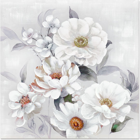 ArteLibre Natur Gemälde auf Leinwand 80x80cm