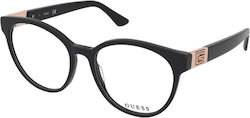 Guess Women's Acetate Prescription Eyeglass Frames Black GU2909 001