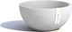 Ecopots Brussels Γλάστρα Λεκάνη Πλαστική White Grey 30x30x14εκ.