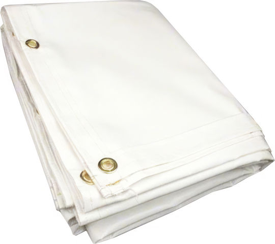 Waterproof Tarpaulin 150gr/m² 3x5m. Light Type White