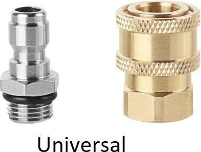 Plastic Link Metal High Pressure Adapter For Foamers
