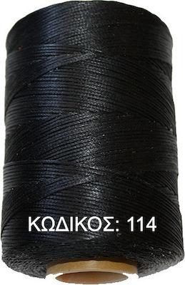 Fashion Beads Βαμβακερή Κηροκλωστή 500m Μαύρο 1mm