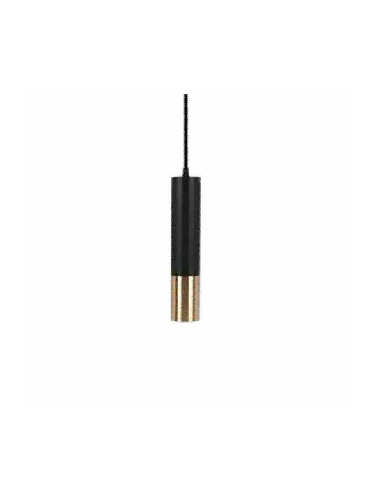 V-TAC Pendant Light Single-Light for Socket GU10 Black