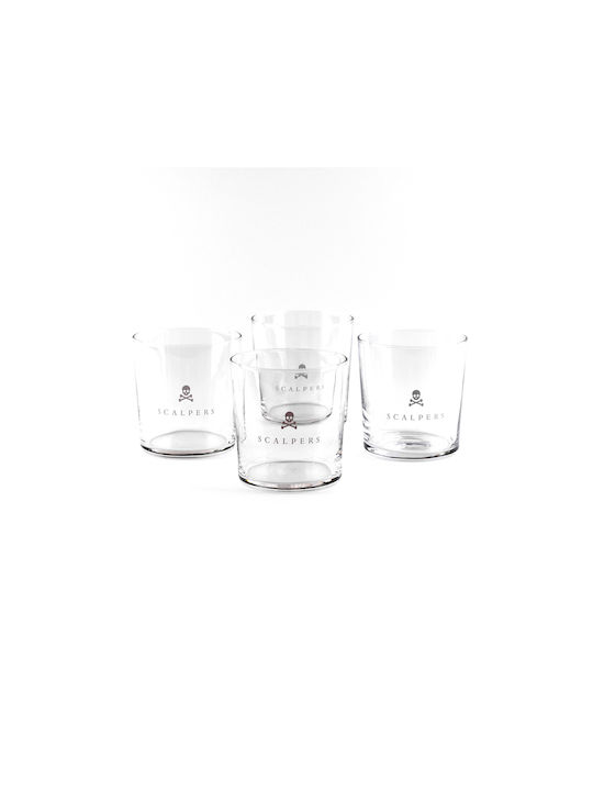 Scalpers Set of Glasses Water made of Crystal 4pcs