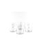 Scalpers Set of Glasses Water made of Crystal 4pcs