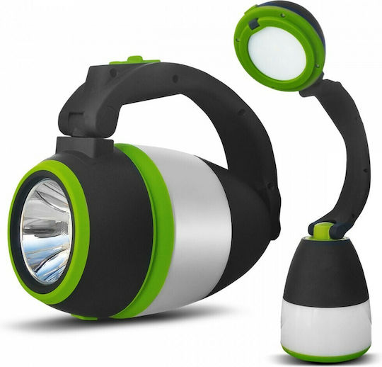 Maclean Energy Led Battery Camping Lamp with Flashlight 200lm 3W