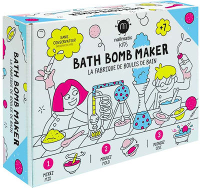 Nailmatic Kids' Craft Παρασκευή Bath Bomb for Children 7++ Years