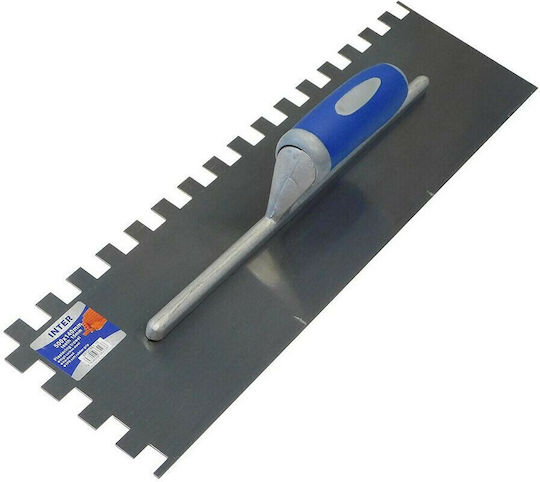 Inter Trowler Danturat 140x500mm cu Mâner de Plastic cu dinte 10x10mm 8RQ0461-10